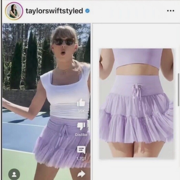 POPFLEX Dresses & Skirts - NWT POPFLEX Active Pirouette Skort